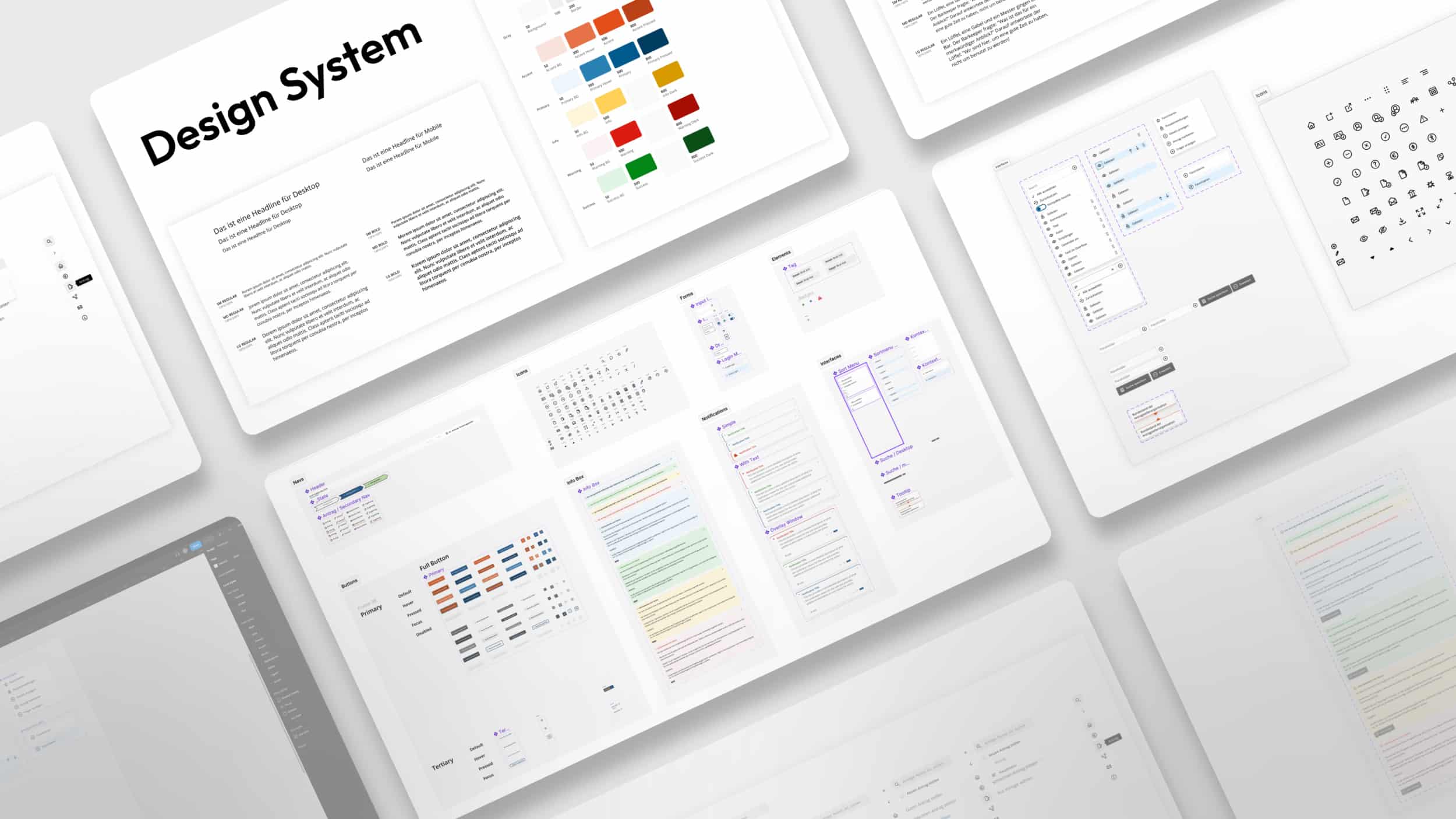 Design Systeme von der Digitalagentur Graphek aus Bremen